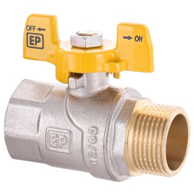 Кран шаровый 3/4" ГШБ ГАЗ EUROPRODUCT EP.111 (EP2933)