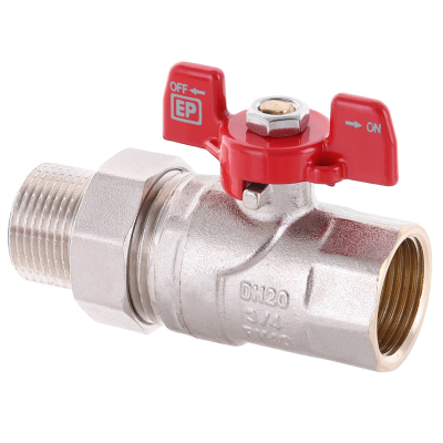 Кран с американкой 3/4" EUROPRODUCT EP.310 (EP2954) Кран с американкой 3/4" EUROPRODUCT EP.310 (EP2954)