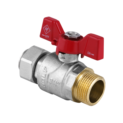 Кран шаровый с накидной гайкой 3/4" ГШБ (NF.821) NOLF (NF2958) Кран шаровый с накидной гайкой 3/4" ГШБ (NF.821) NOLF (NF2958)