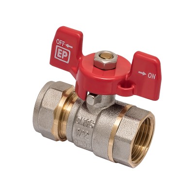 Кран шаровый EUROPRODUCT EP.502 WING 20x3/4F (EP6039) Кран шаровый EUROPRODUCT EP.502 WING 20x3/4F (EP6039)