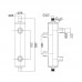 Гидрострелка KOER KR.S1031 2/2 (воздухоотводчик+дренажный кран) 1" НР SUS304 (KR2958)