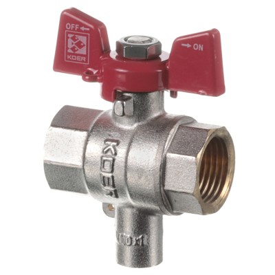 Кран ГГБ для подключения датчика температуры KOER KR.230 - 1/2" (KR3067) Кран ГГБ для подключения датчика температуры KOER KR.230 - 1/2" (KR3067)