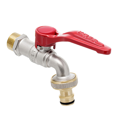 Кран полива KOER KR.247 - 1/2" с коннектором для быстрого подключения (KR3196) Кран полива KOER KR.247 - 1/2" с коннектором для быстрого подключения (KR3196)