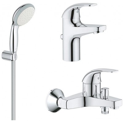 Набор смесителей для ванны Grohe START CURVE 126746 (23805000+23768000+26198000)