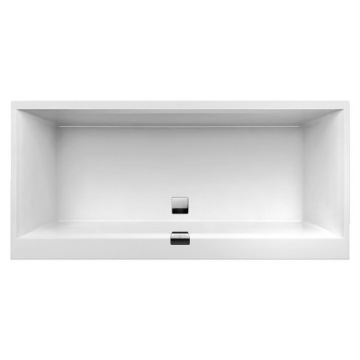 Ванна Villeroy&Boch 180х80см SQUARO EDGE UBQ180SQE2DV-01 + ножки и сифон, цвет white alpin