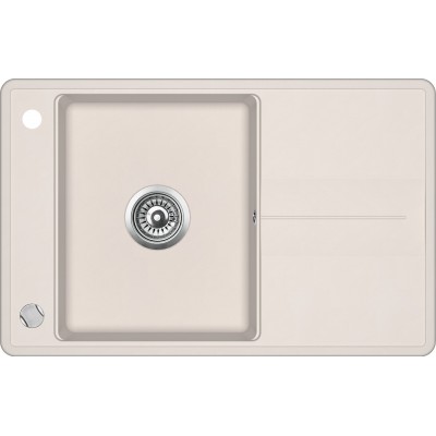 Кухонная мойка AquaSanita Bella SQB101AW-111 Silica, светло-бежевый