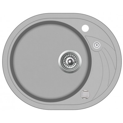 Кухонная мойка AquaSanita Clarus SR102AW-220 Argent, серый