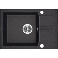 Кухонная гранитная мойка Laveo Celia SBC_713T,черная Кухонная гранитная мойка Laveo Celia SBC_713T,черная