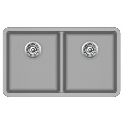Кухонная мойка AquaSanita Arca SQA200W-220 Argent, серый