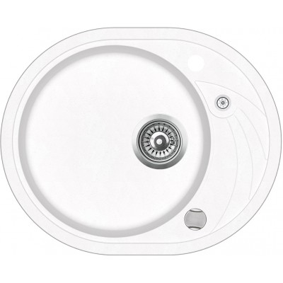 Кухонная мойка AquaSanita Clarus SR102AW-710 Alba, белый