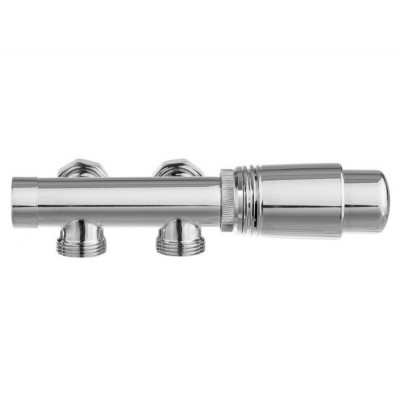 Термостатичний комплект Invena типу DUOPLEX CZ-88-015, хром