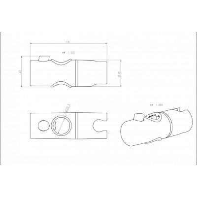 Держатель для воронки Invena SC-D1-007