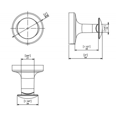 Крючок в ванную SONIA E-PLUS 124503