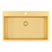Кухонная мойка AquaSanita Aira AIR100M-G (Gold PVD), золото