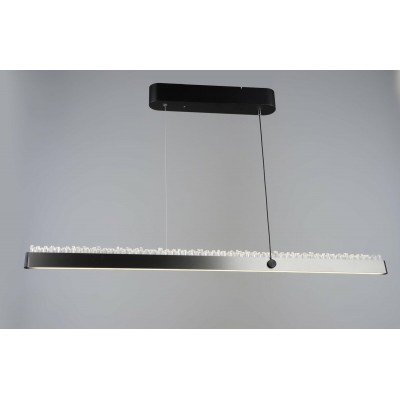 Люстра подвесная светодиодная VALESO B YH1363/40W BK+GRAY