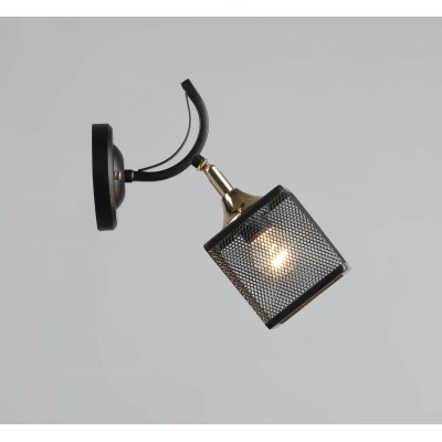 Бра настенная B N5708/1W BK+FGD