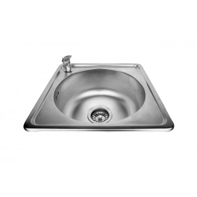 Питьевой фонтанчик из нержавеющей стали Sanext ПФНЖ-002,  с питьевым нажимным краном