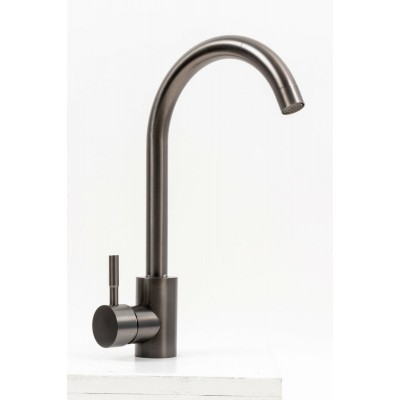 Смеситель кухонный VALESO FC-4 PVD черный