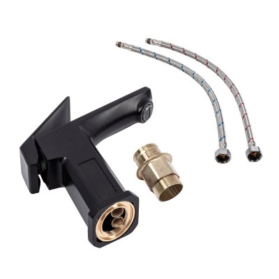 NSF 025 рукомийник VALESO (чорний матовий)