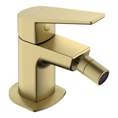 Смеситель для биде GENEBRE KLOE Brushed Gold матовое золото 69140345166