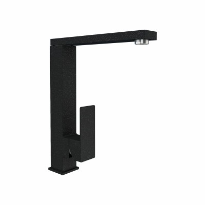 Смеситель кухонный VALESO 30 FHP (8569S) Черный металлик