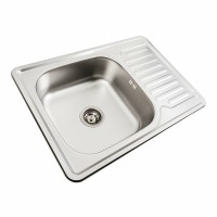 Кухонная мойка из нержавеющей стали Valeso 7050 Decor (0,8/180 мм)