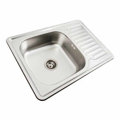 Кухонная мойка из нержавеющей стали Valeso 7050 Decor (0,8/180 мм)