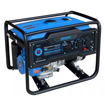 Генератор бензиновий Zegor DNB-5555  5,5-6,0 кВт