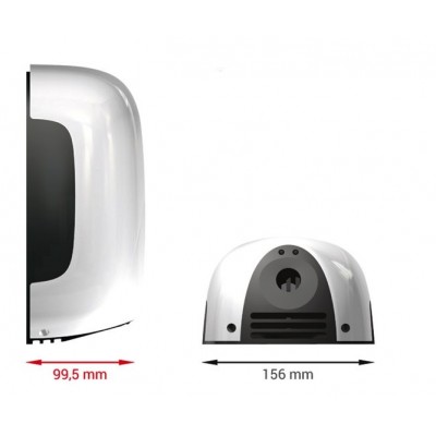 Сушилка для рук VAMA Smart JET Mini 900 (белый пластик)