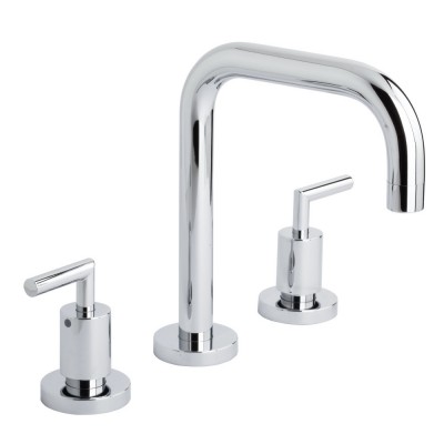 Смеситель для умывальника на 3 отверстия GENEBRE IXO, (68120124566) Смеситель для умывальника на 3 отверстия GENEBRE IXO, (68120124566)