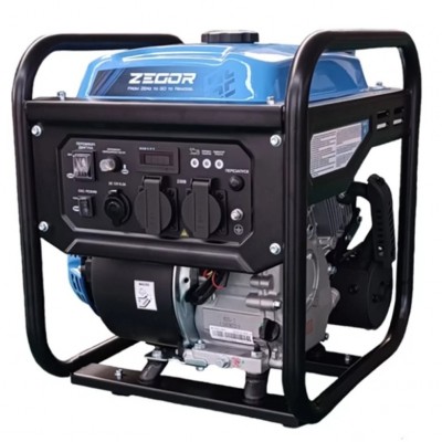 Генератор бензиновый инверторный Zegor DIN-OPEN3999 3,7-4,0 кВт, ручной стартер