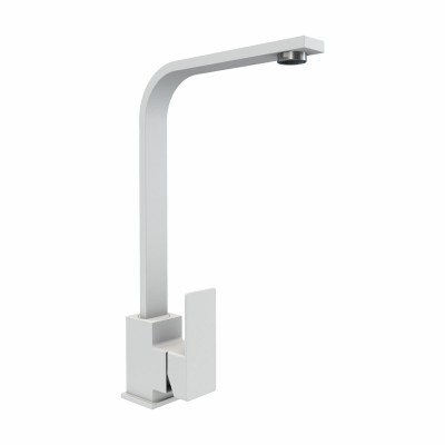 Смеситель кухонный Platinum 179 NES (3007) Белый