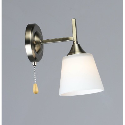 Настенная бра Valeso B N6645/1W AB Бронза Настенная бра Valeso B N6645/1W AB Бронза