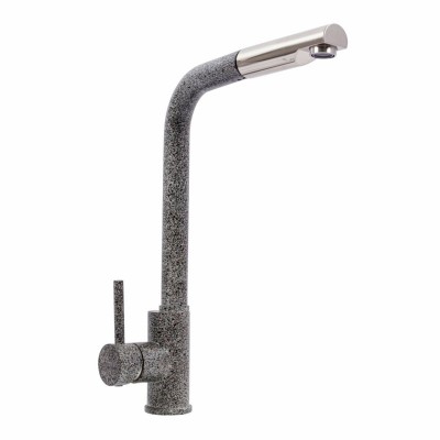 Смеситель кухонный VALESO МИКС Q411B (с выдвижной лейкой)