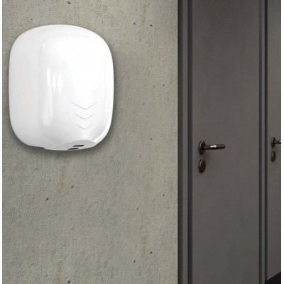 Сушилка для рук белый пластик VAMA STREAM DRY UV ABS