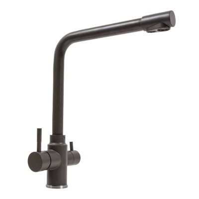 KT 8201 (8626) змішувач під фільтр VALESO ТЕМНА СКЕЛЯ KT 8201 (8626) змішувач під фільтр VALESO ТЕМНА СКЕЛЯ