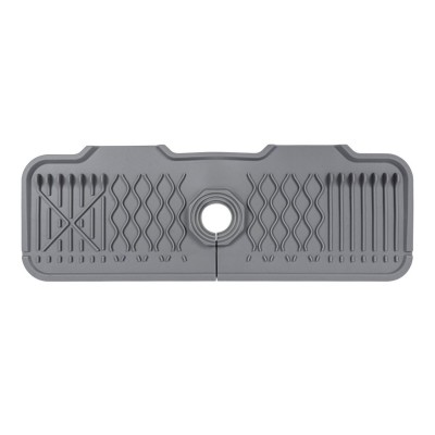 RB2 силіконовий килим для мийки сірий VALESO 43*15