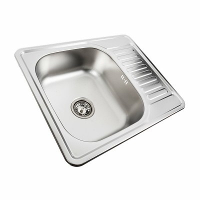 Кухонная мойка из нержавеющей стали Valeso 5848 Decor (0,8/180 мм)