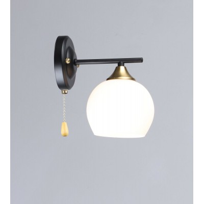 Настенное бра N6616/1W Черный+Медь Настенное бра N6616/1W Черный+Медь