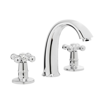 Смеситель для умывальника на 3 отверстия GENEBRE New Regent, (68120094566) Смеситель для умывальника на 3 отверстия GENEBRE New Regent, (68120094566)