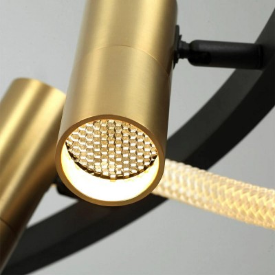 Люстра подвесная светодиодная VALESO THD63815-5 36W