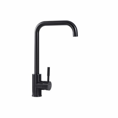 Смеситель кухонный Platinum PVD черный 8004А-LI Смеситель кухонный Platinum PVD черный 8004А-LI