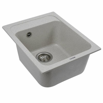 Гранитная мойка для кухни Platinum 4050 KORRADO матовая Топаз