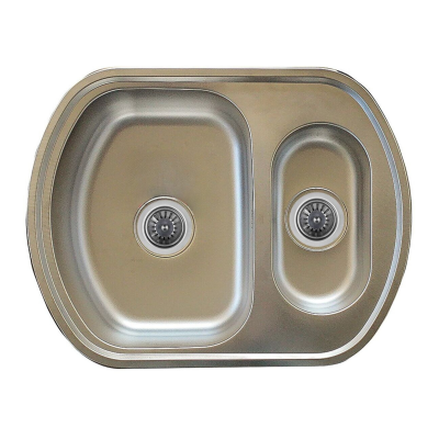 Кухонная мойка из нержавеющей стали Valeso 6349D Decor 0,8/180