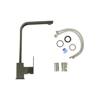 Смеситель кухонный Platinum PVD черный 7104 BW Смеситель кухонный Platinum PVD черный 7104 BW