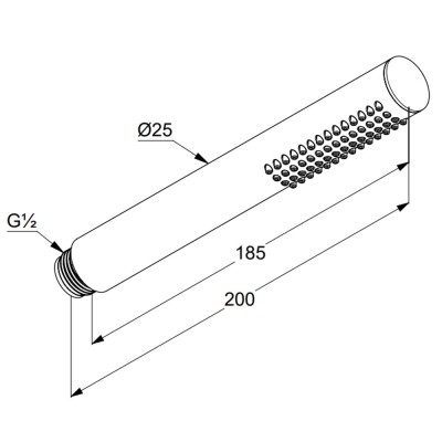 Ручной душ Kludi NOVA FONTE 391200500, хром