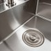 Кухонная мойка скрытая нержавейка Platinum Handmade CM 47*38 + смеситель