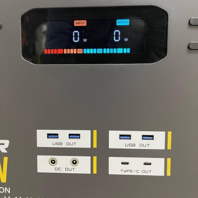 Зарядна станція Zegor YC3600 (акумулятор BYD, Чиста синусоїда, 3600 Вт ,пікова потужність 7200 Вт, 3932.1 Вт/год)