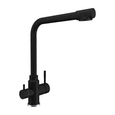 KT 8201 (8626) змішувач під фільтр VALESO ЧОРНИЙ МЕТАЛІК KT 8201 (8626) змішувач під фільтр VALESO ЧОРНИЙ МЕТАЛІК