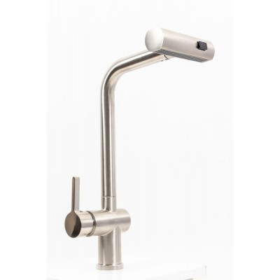 Смеситель кухонный нержавейка Platinum IB2013BR